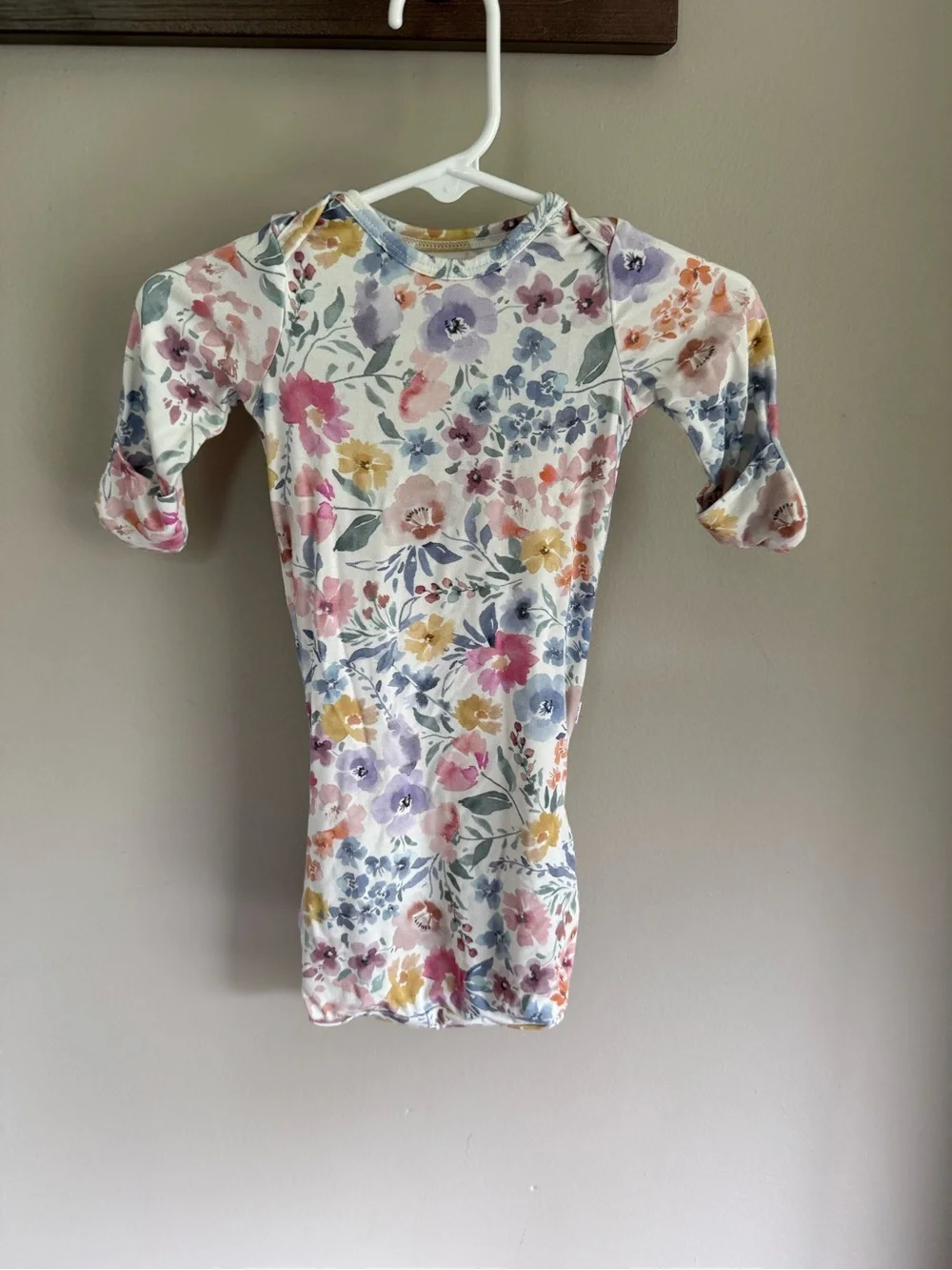 Little Sleepies Preemie Flora Gown